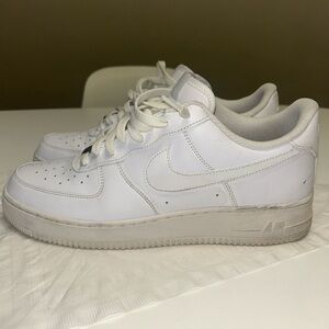 White Nike Air Force 1 '07 CW2288-111 Men's Size 11 trainers sneakers